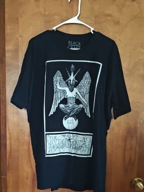 Blackcraft Cult Graphic Tee - Baphomet Design
